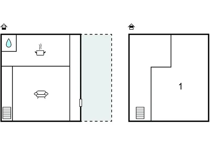 בית נופש 1 Bedroom Gorgeous In *